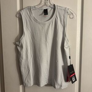 NWT Spyder White Muscle Tee